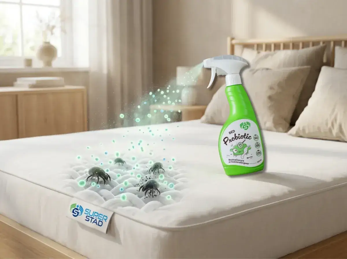 En grön sprayflaska med